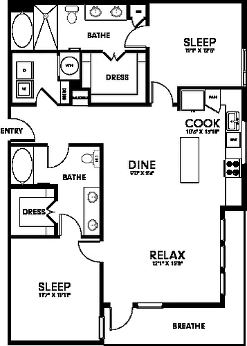 Floor plan B2H