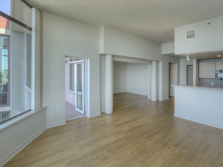 Living and Dining Room with Hard Surface Flooring