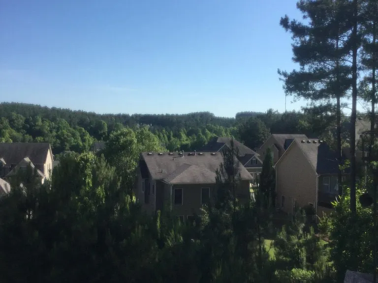 View from deck