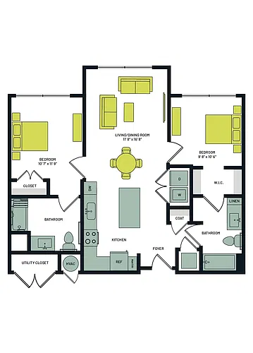 Floor plan B8