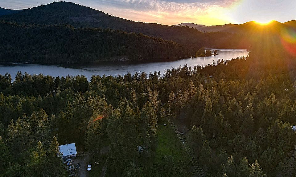 View of House and Twin Lakes