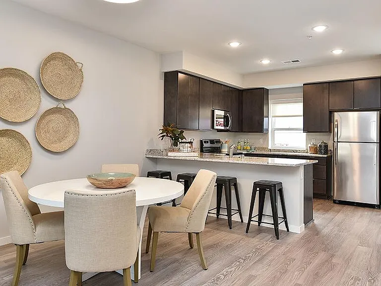 Townhome kitchen