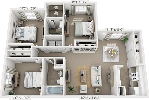 Floor plan C2