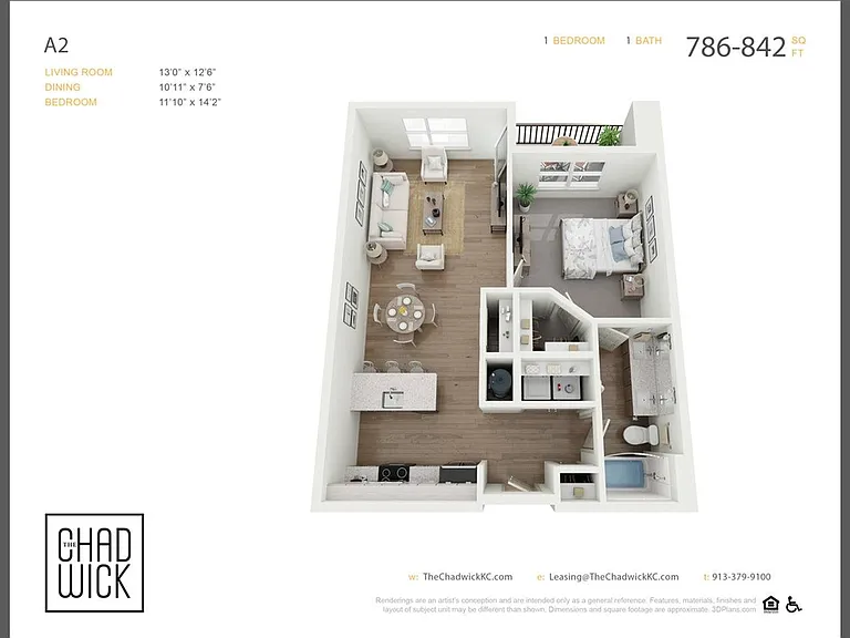 One Bedroom, One Bath One Bedroom, One Bath