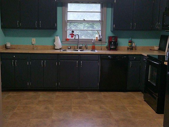 Large open kitchen. 