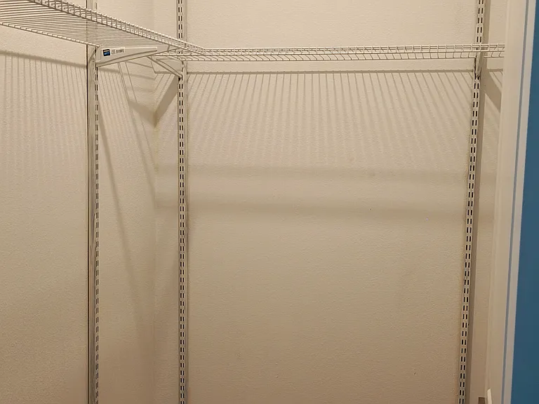 Master walk-in closet