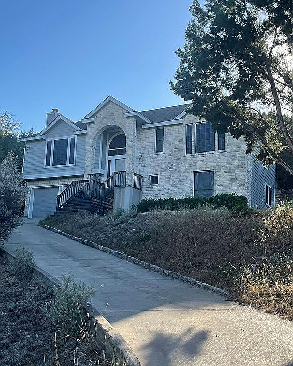 Front of out beautiful limestone home. Apartment entrance around the back.
