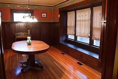 Period Wallpaper, original wood