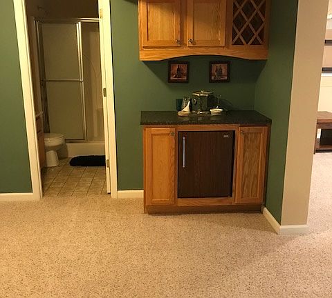 Lower level bar area