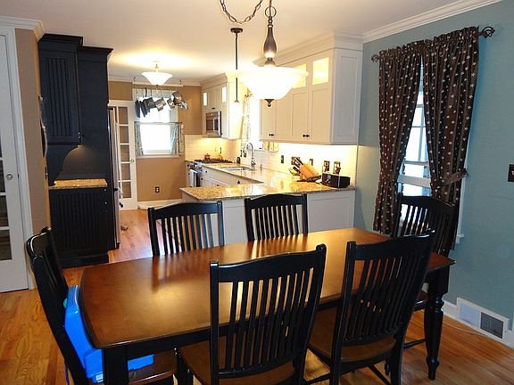 Dining and kitchen