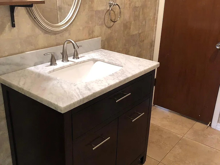 Bath off pool