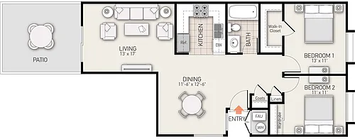 Floor plan Plan Three