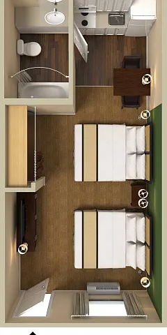Studio Suite - 2 Full Beds