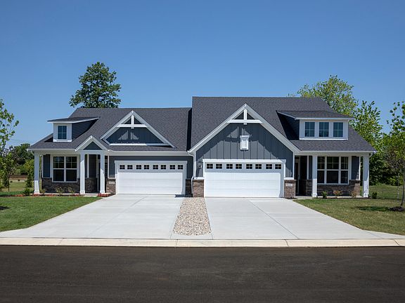 condo with front entry garage