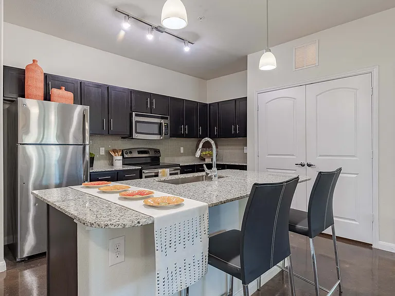 Kitchen Islands in Select Apartments