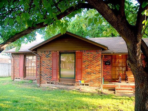 Front view from the sidewalk.