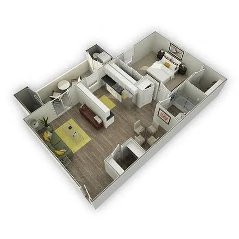 Floor plan 1A Renovation 2