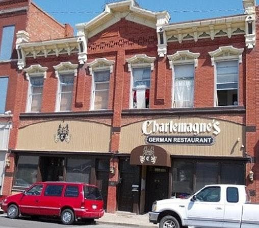 Front or building