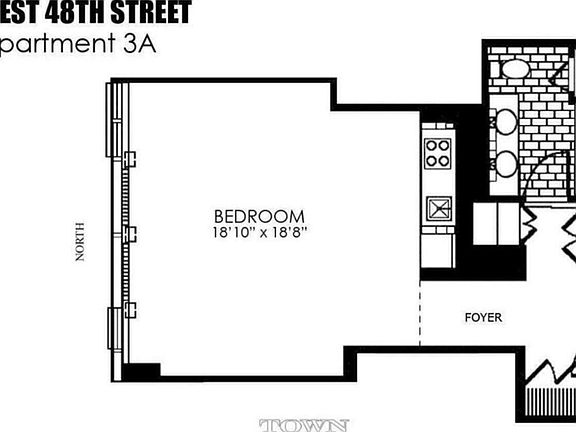 2nd image of 18 W 48th St APT 3A