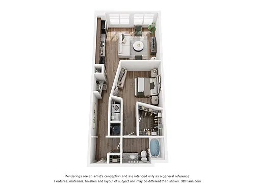 Floor plan L2B - Cobb