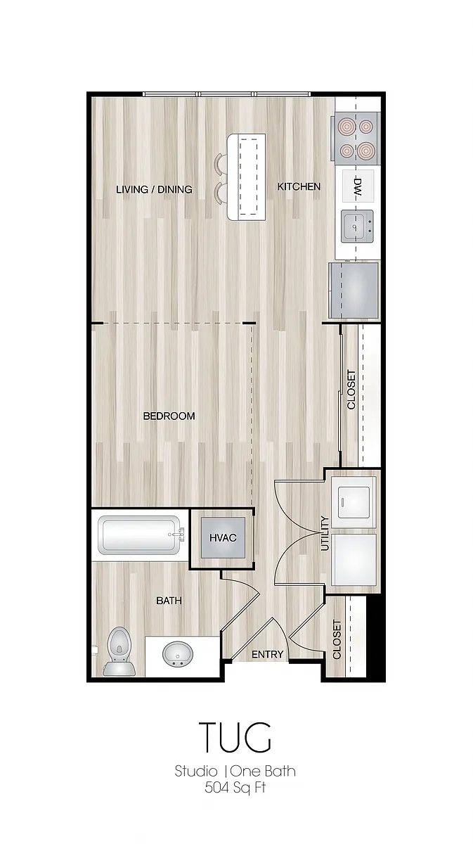 Floor plan Tug