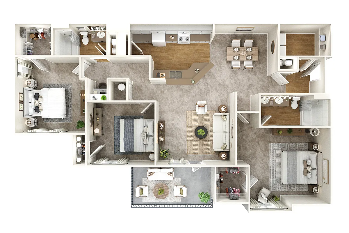 Floor plan Phase I The Audubon