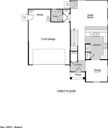 Floor Plan - First Floor