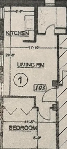 Floor plan 103