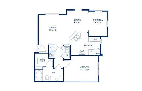 Floor plan B1