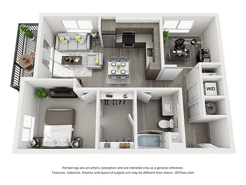 Floor plan A4