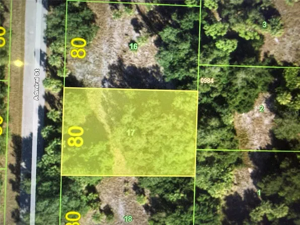 458 ADMIRAL STREET LOT 17, PORT CHARLOTTE, FL 33954