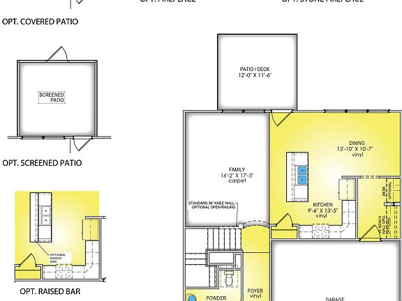 Main Level and Options