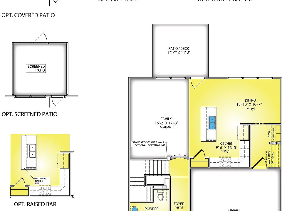 Main Level and Options