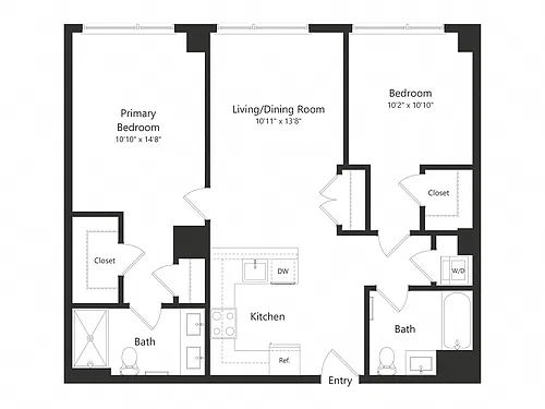 Floor plan B1