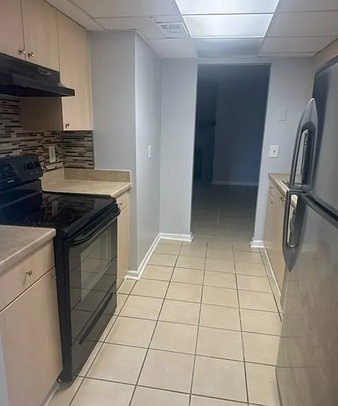 Kitchen front to back view