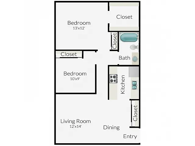 Floor plan 2X1
