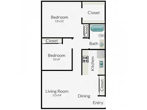 Floor plan 2X1
