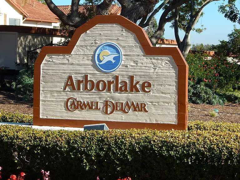 Arborlake Community 
Last community built in Carmel Valley with large tree lined grass open spaces and lakes before high rises.