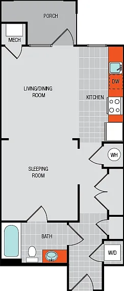 S2 floor plan Level at 401