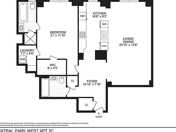 2nd image of 25 Central Park W APT 3C