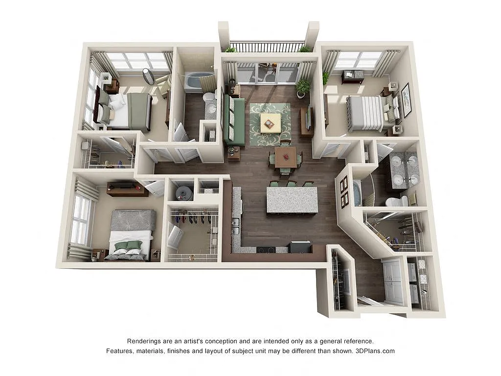 Floor plan The Atlanta