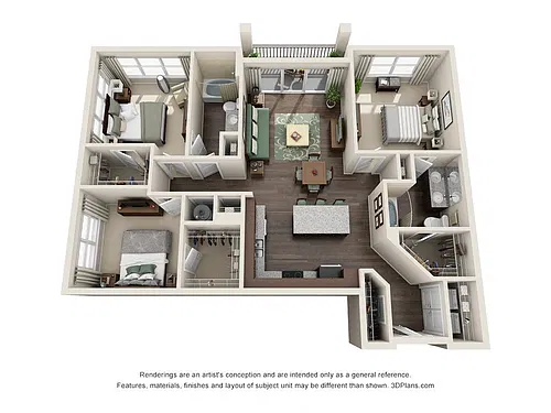 Floor plan The Atlanta