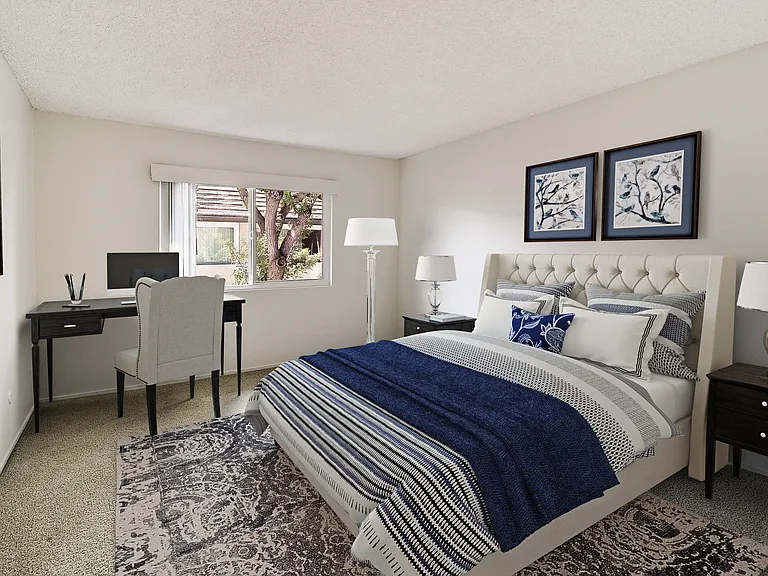 One Bedroom with Furniture at El Dorado Apartments