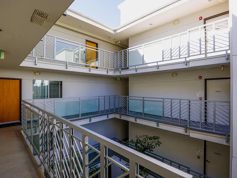Upper Level View of Interior Courtyard