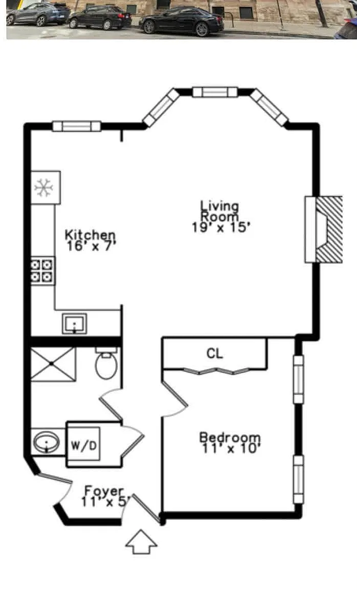 1 bed, 735 sqft, $2,545 — Photo 1