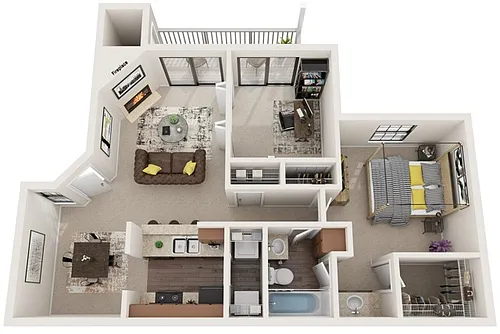 Floor plan C