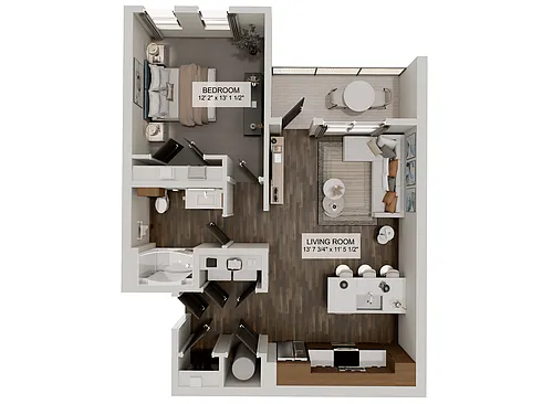 Floor plan The Ray (A2)