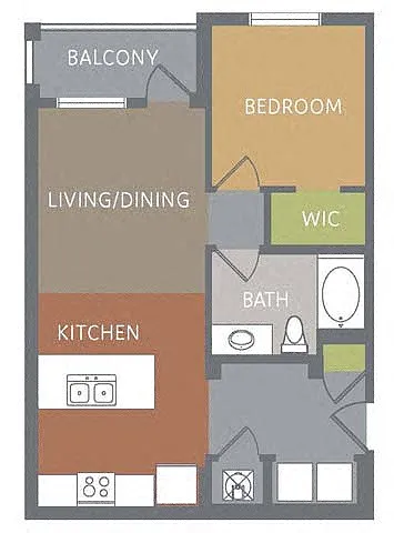 Floor plan Oak