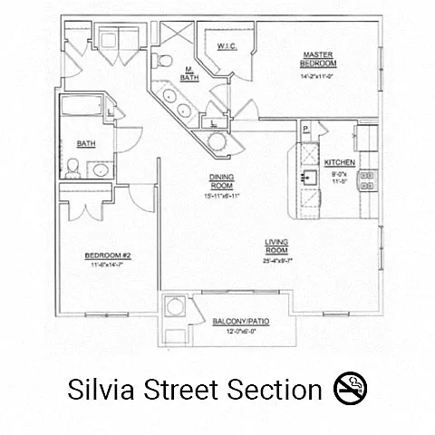 Floor plan Thomas Edison