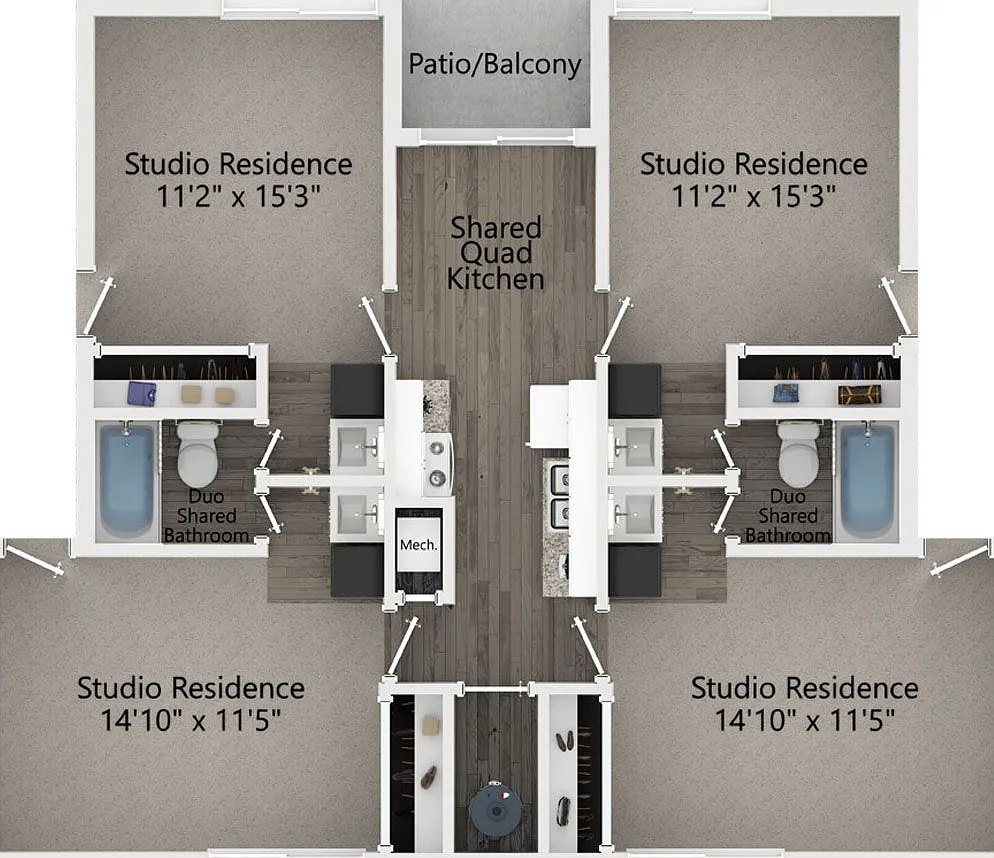 Colony Studios & Apts — Photo 3